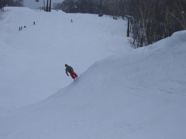 Ryley coming down to land